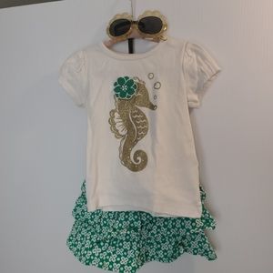 Gymboree skirt set